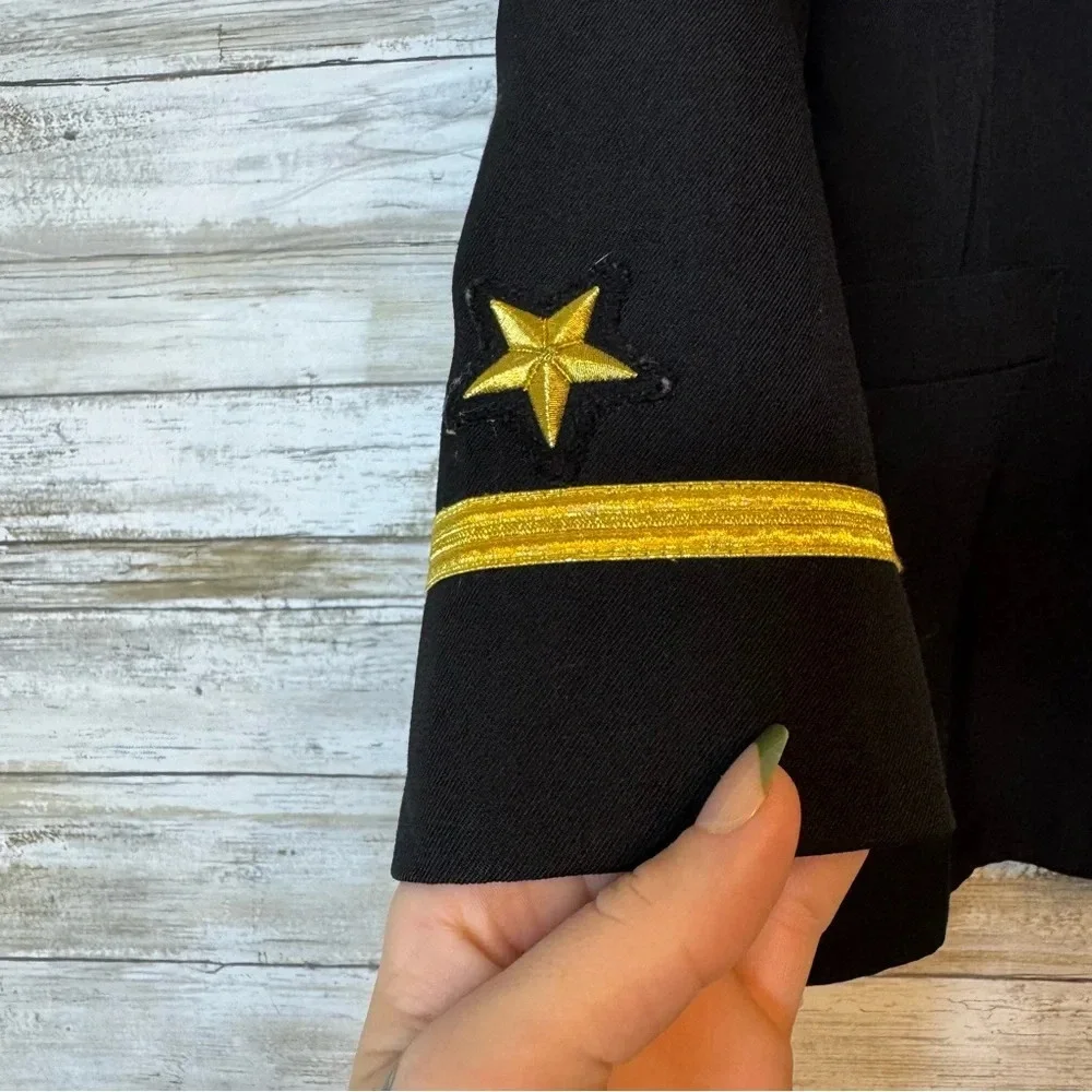 Vintage DSCP United States Naval Academy Light Weight Blazer Coat Men’s 36S